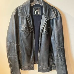 Leather jacket
